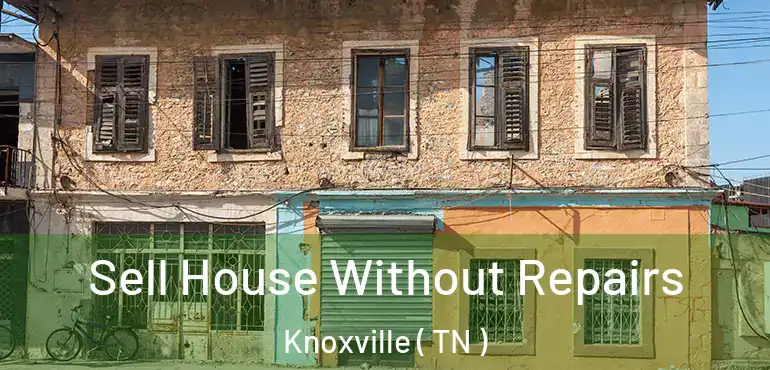  Sell House Without Repairs Knoxville ( TN )